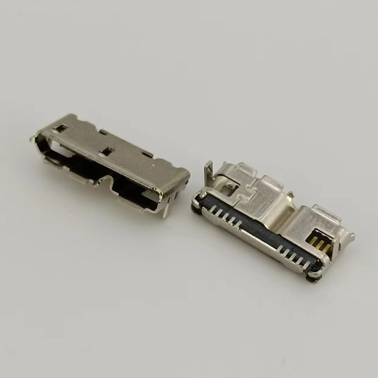 MICRO-USB-3.0臥式DIP+SMT母頭